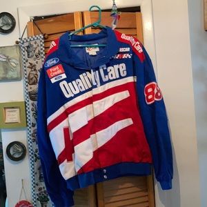 Vintage Dale Jarrett NASCAR Ford Credit #88 jacket